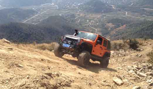 成都租越野車,好“足”很重要