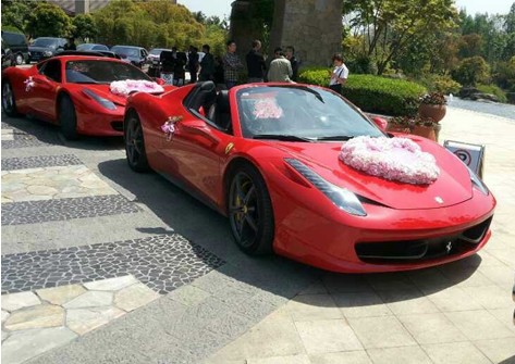 成都租車公司教你怎樣婚車搭配